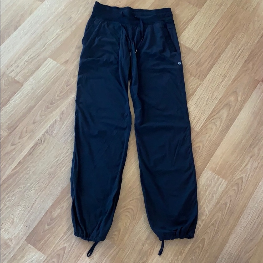 Black lululemon Studio pant